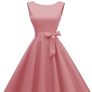 Boatneck Vintage 1950s Cocktail Dress
